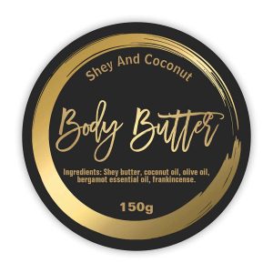 Body Butter Labels