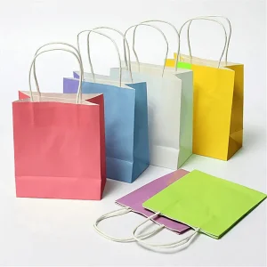 Colored Paper Bags